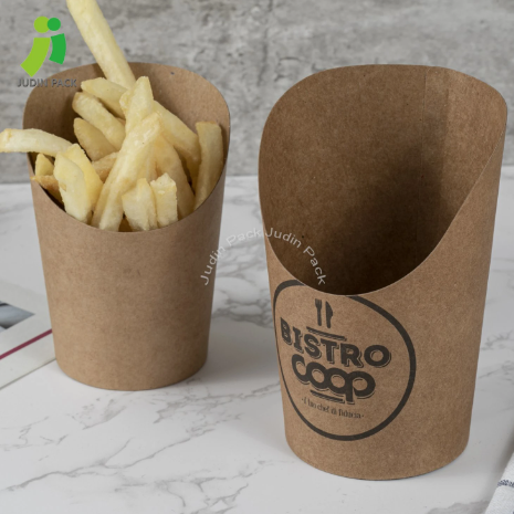 Paper French Fries Chip Paper with PE/PLA coating