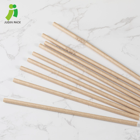 Customized Printed Multi-Color Paper Straw Disposable Straw