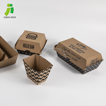 Cajas de alimentos de papel corrugado biodegradables ecológicas Venta caliente en Australia