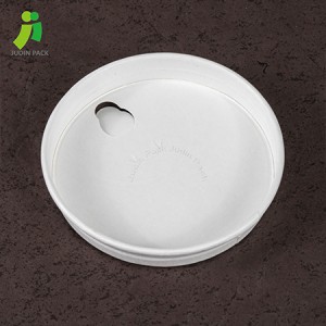 Tapa biodegradable disponible caliente barata de la taza de café de la cubierta de la taza de café del papel del PLA de China de la fábrica