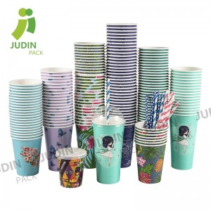 Manufacturer of China Disposable Single Wall Bulk Paper Cup for Coffee Shop