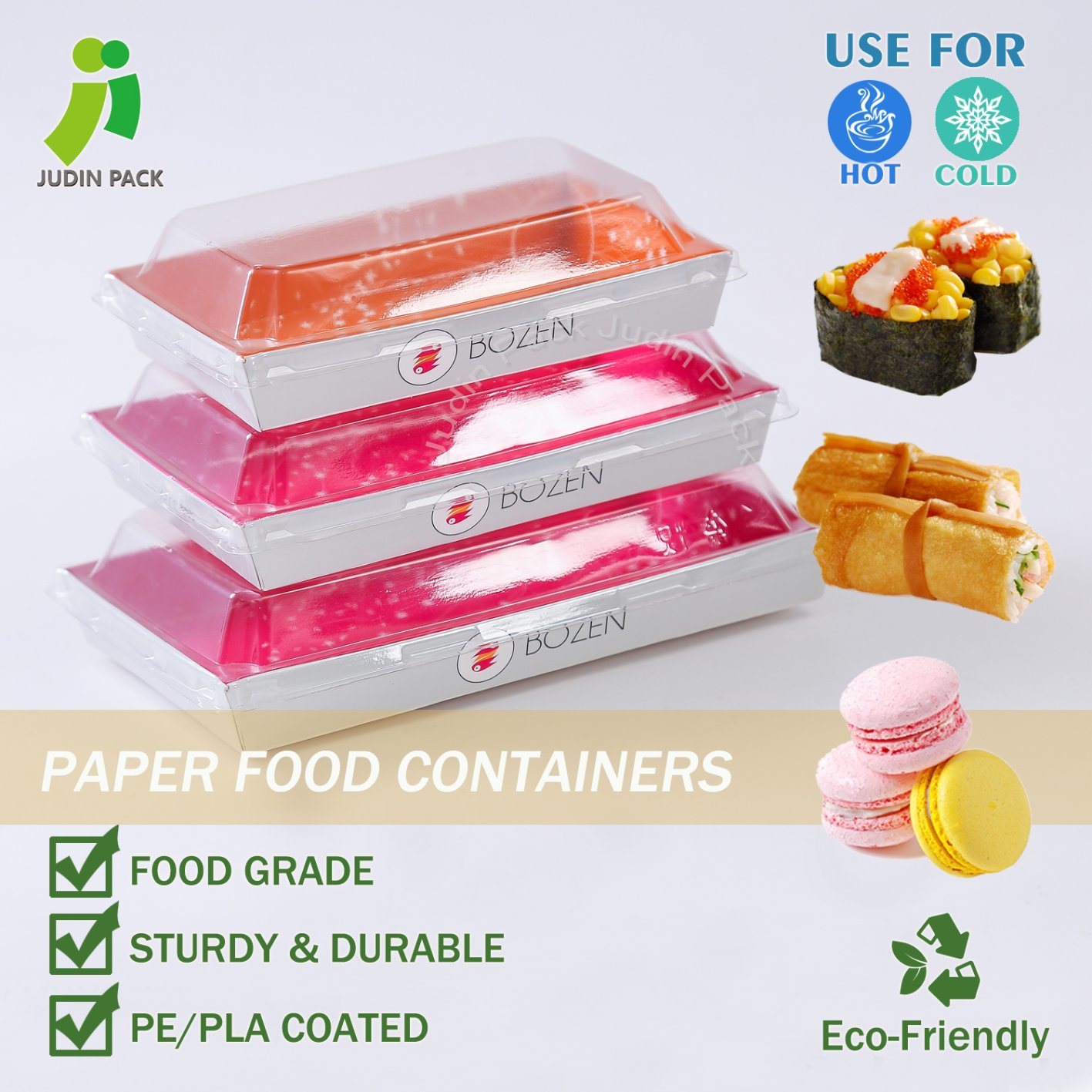 Customized-Logo-Printing-Food-Grade-Paper-Container-Sushi-Takeaway-Container