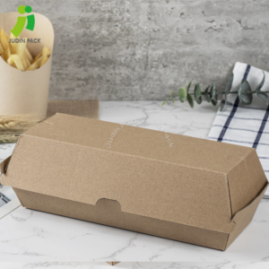 Popierinė maisto gofruotoji dėžutė