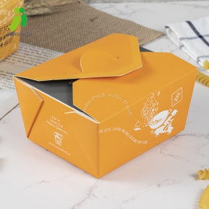 Caja de comida para llevar para restaurantes de comida rápida Takeout Box