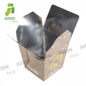 Food Grade Chinese Noodle Box with Customized Logo