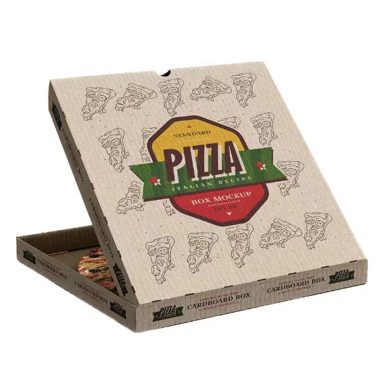 Caixas de pizza fáciles de manexar e ecolóxicas