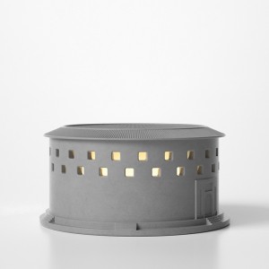 Lowest Price for Cement Tiles Concrete - Cement Sculpture Crafts Creative Unique Nordic Concrete Table Lamp Luxury Modern Led Table Lamp  – Yugou