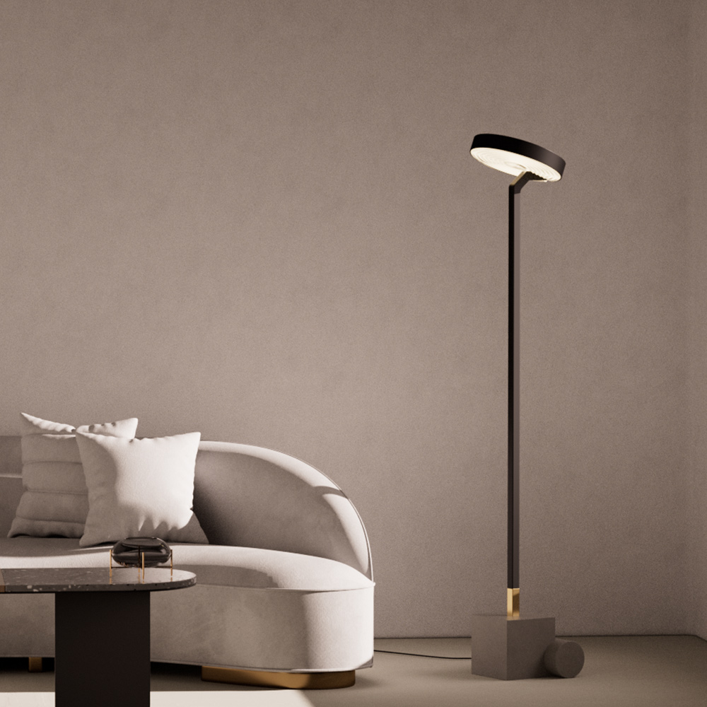 Nordic Floor Lamp Corner Light Home Decor Luxury Standing Lamps Modern Black Floor Globe Lamp for Living Room