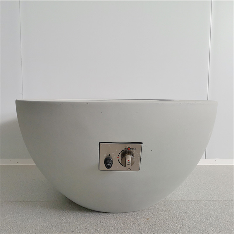 Wholesale Price China Fiberglass Bowl Planter - white round heated kang – JCRAFT