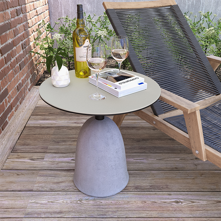 Hot sale designer  Concrete outdoor coffee tables