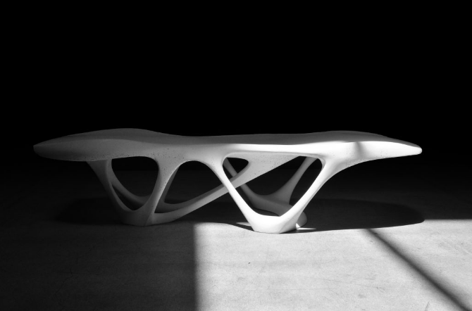 SLICELAB SPEARHEADS CONCRETE FURNITURE USING 3D PRINTING TECHNOLOGY