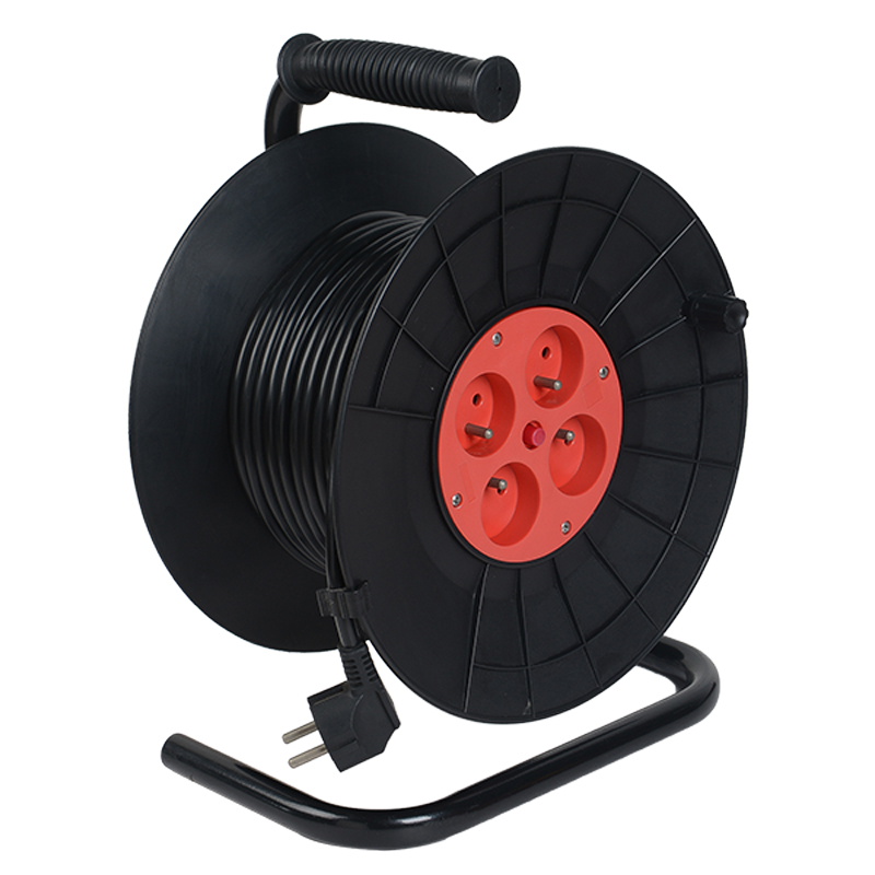 ODM Electric Cable Winder Exporters –  French plastic cable reels L series – Juke
