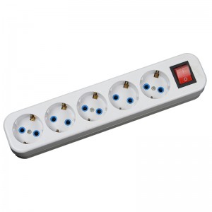 Germany Power Strip Socket GY Or Without Cable