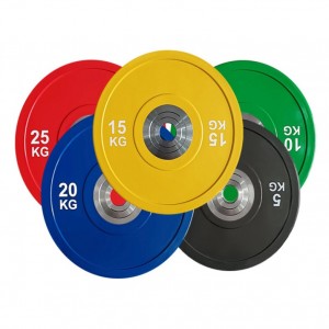 Bumper Plates Olympic Weight Plates, Bumper Weight Plates, Steel Insert, Strength Training