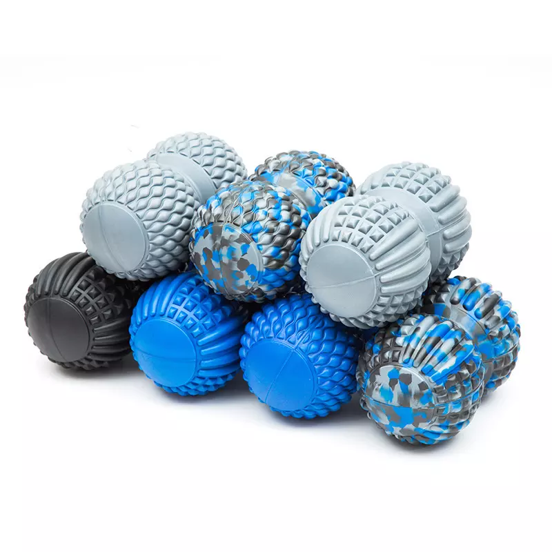 Double Massage Ball 8-Inch Textured Roller