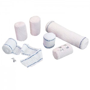 OEM / ODM Fabriek Sina Wholesale Katoen en Spandex Elastysk Bandage mei Clips Elastolite Crepe Bandage