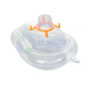 PVC медицинска маска за лице за анестезия за еднократна употреба