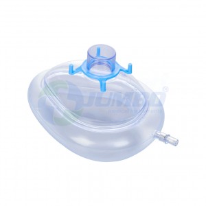Disposable Medical PVC Anesthesia Mask, ຫນ້າກາກຖົງຢາສລົບ