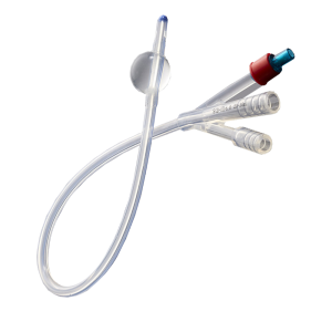 Disposable 2 Way or 3 Way All Silicone Coated Latex Foley Catheter