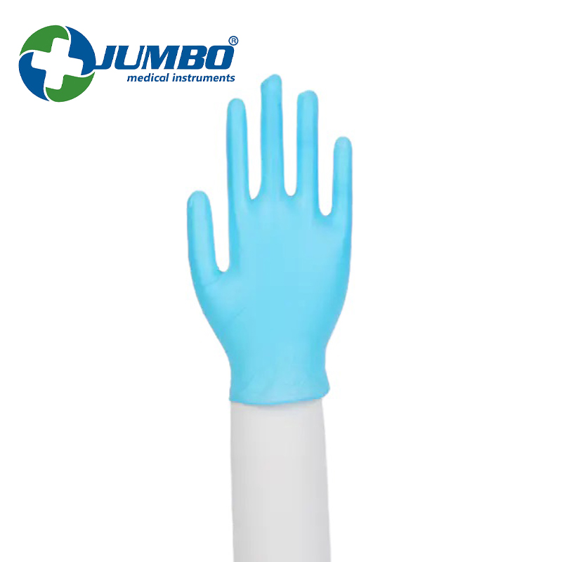 OEM Famous Nitrile Surgical Gloves Factory –  Durable Disposable Nitrile Gloves, Nitrile Exam Gloves Blue Color – Jumbo