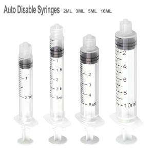 Disposable Auto Disable Syringes 0.5ml – 10ml