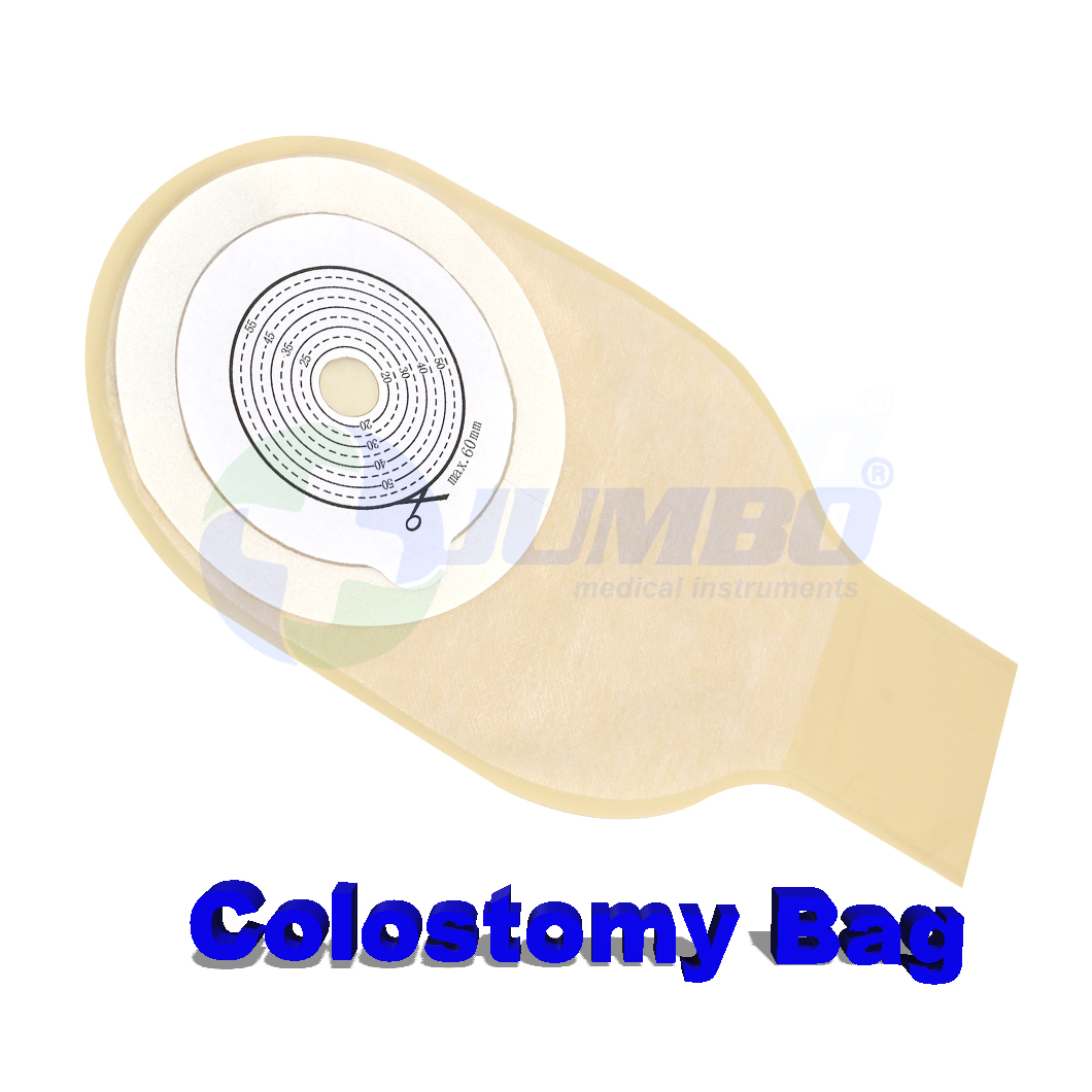 ถุง Colostomy แบบใช้แล้วทิ้ง ถุง Colostomy หนึ่งชิ้น