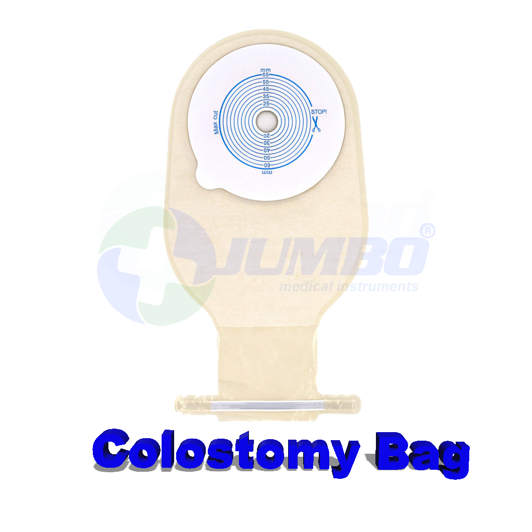 One Piece Drainable 65mm Colostomy Bag