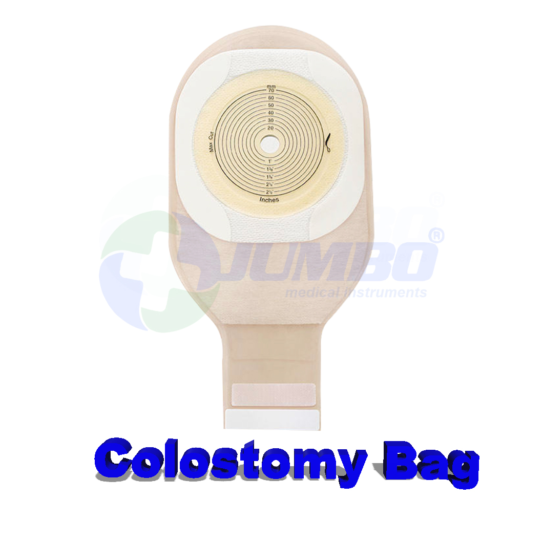 High Quality Disposable One Piece Colostomy Bag karo Clamp