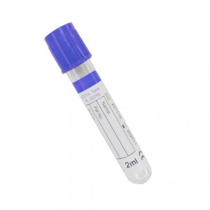 Medical Disposable K3 /K2 Vacuum Blood Collection Tube