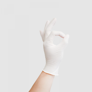 ມາຮອດໃຫມ່ປະເທດຈີນ Disposable Surgical Sterile Powder Free Nitrile Gloves Medical