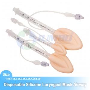 Medical Sterile Reusable Reinforced Silicone Lma Laryngeal Mask Airway