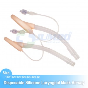 Medizinische Produkte wiederverwendbare Silikon-Larynxmaske Atemwege Lma