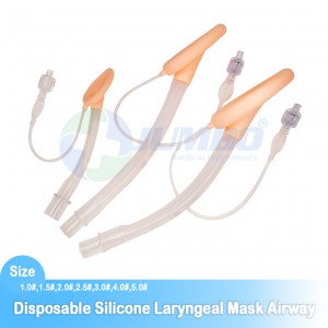 CE & ISO Approved Disposable Silicone Laryngeal Mask Airway