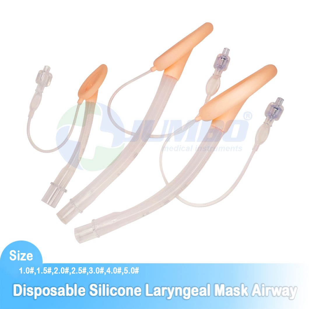 CE & ISO Approved Disposable Silicone Laryngeal Mask Airway
