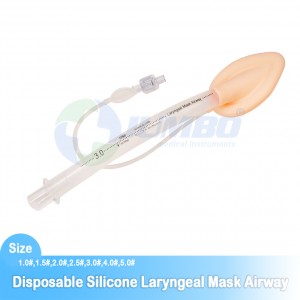 Disposable Double Lumen Silicon Laryngeal Mask Airway