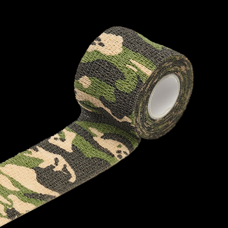 OEM Famous Zinc Oxide Tape Exporters –  Hot Sale Non Woven Camouflage Medical Self Adhesive Elastic Bandage – Jumbo