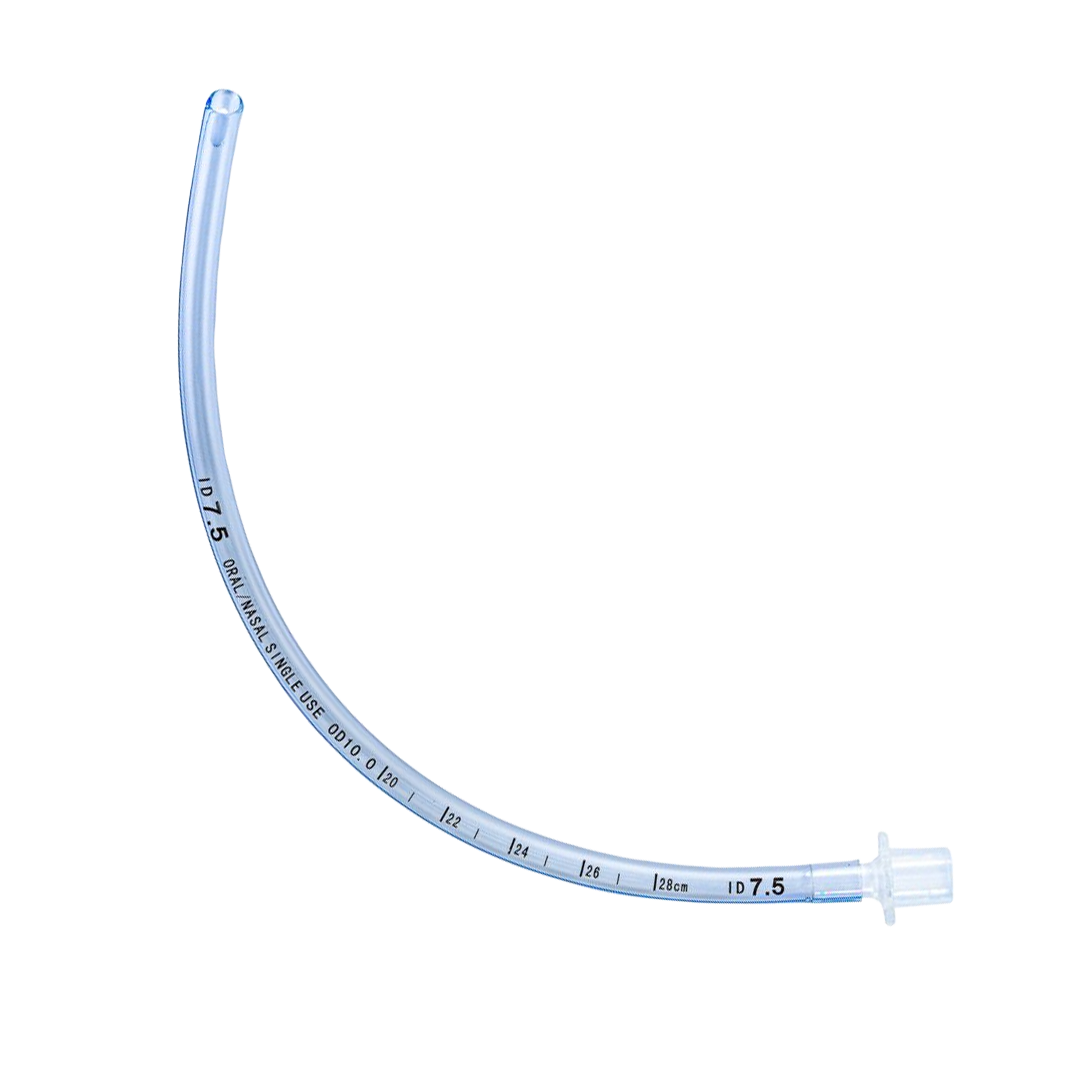 Tub endotrakeal oral/hindor PVC mjekësor