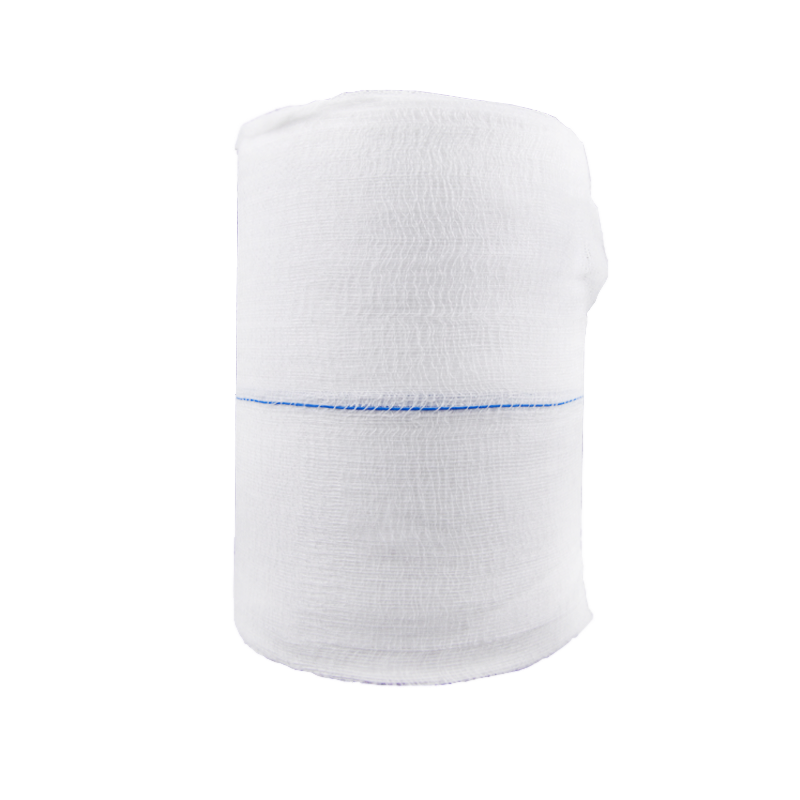 Medikal nga mga Materyal 100 Absorbent Cotton Gauze Roll