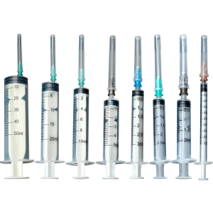 Disposable Sterile Syringe nga May Dagum