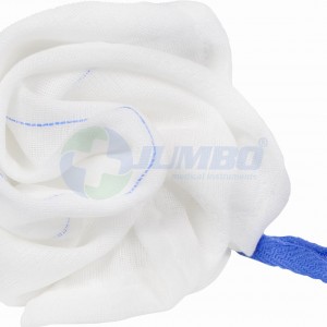 Medical Sterile Disposable 100% Cotton Lap Sponge with X-ray