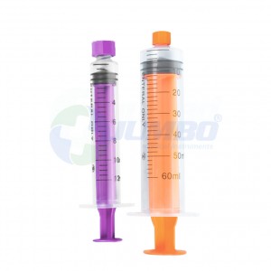 Hot Selling Disposable Medical 1 ML Single Brûk Oral Syringes