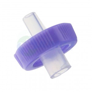 High Quality Disposable Lab PVDF Syringe Filter 25mm0.45um