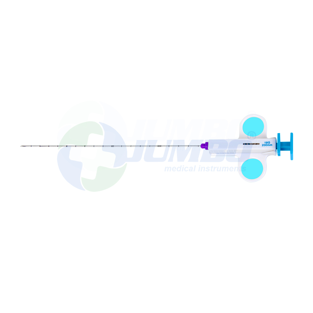 အရည်အသွေးမြင့် တစ်ခါသုံး Semi-automatic Core Biopsy Needle