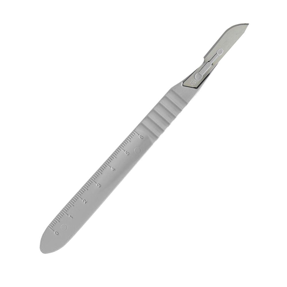Одноразовий стерильний хірургічний лезо скальпеля з вуглецевої нержавіючої сталі