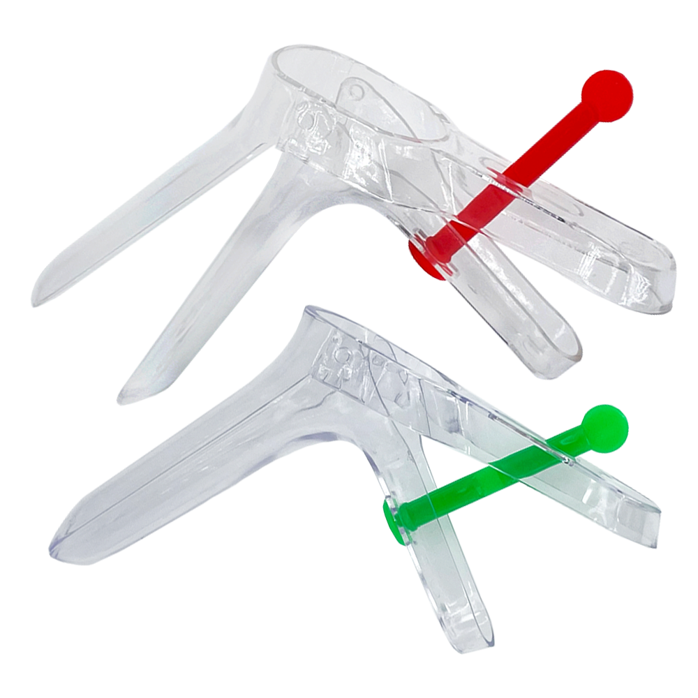 Speculum vaginal steril de unică folosință din plastic medical