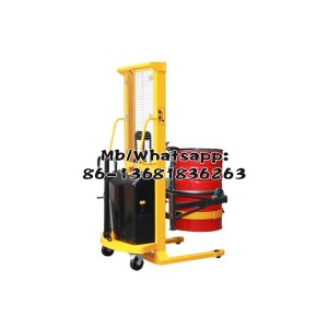 Electronic Forklift Semi-automatic Electric Drum Flip Truck