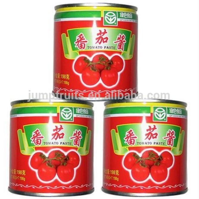 China 100% organic pure canned tinned tomato paste