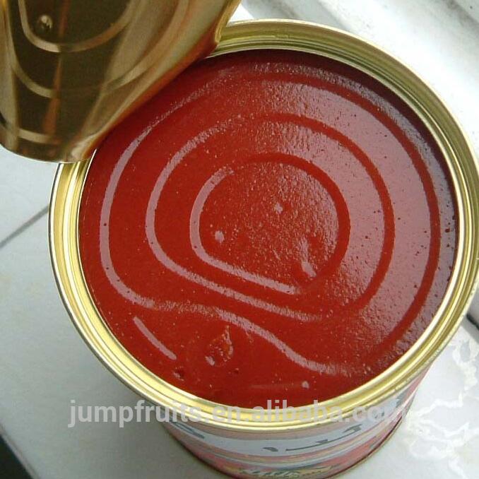 Fresh canned tomato paste 28-30% brix