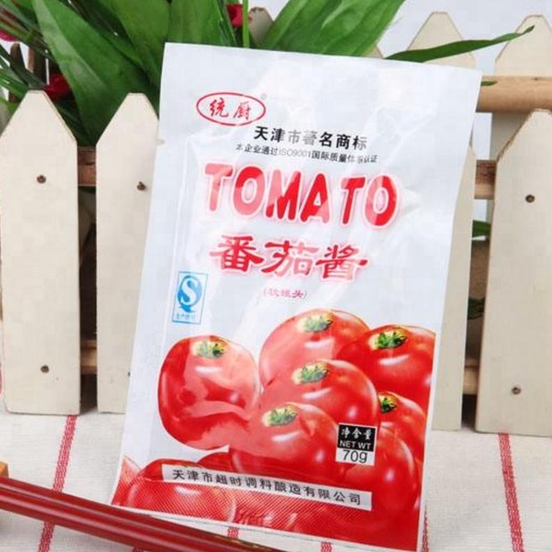 210g sachet tomato sauce of top quality factory