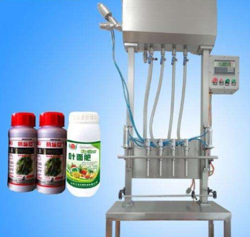Automatic Agricultural Chemicals / Pesticide Filling Production Line